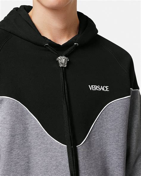 versace rainbow medusa logo hoodie|Versace Rainbow Medusa logo hoodie .